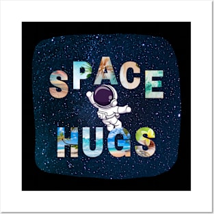 Space Hugs Posters and Art